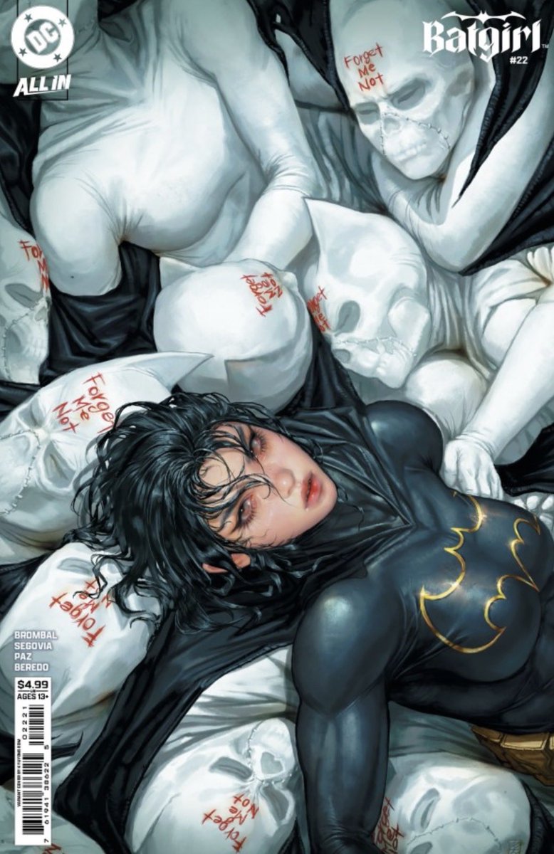 ChonchiNotes's tweet photo. ONCE UNMASKED, THIS IS ONE KILLER WHO WILL NEVER BE FORGOTTEN!

Batgirl #22 
Cover B KyuYong Eom Variant

RELEASES AUG 5, 2026

#dccomics https://t.co/ciUBSPMeWz