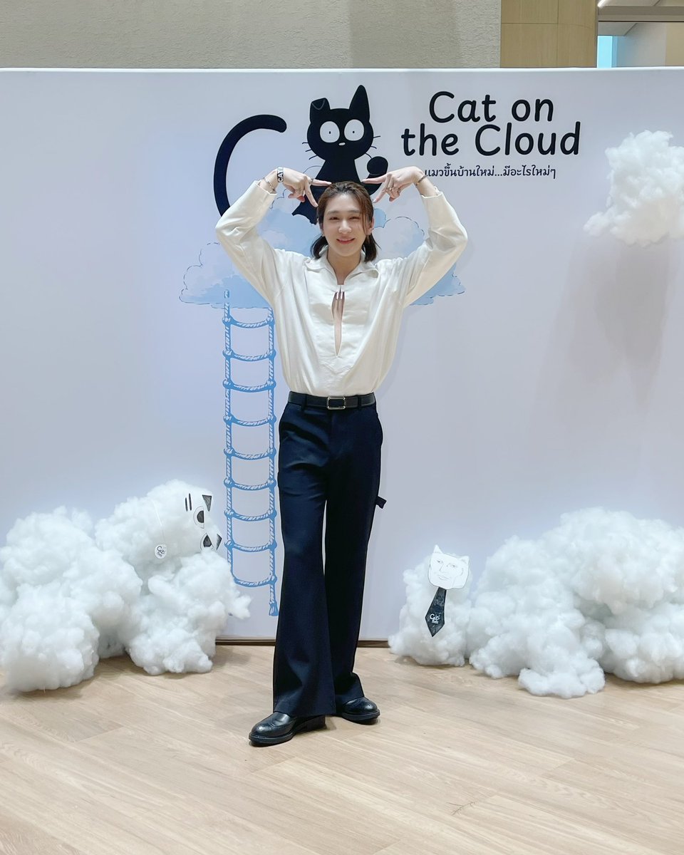 BrightventureTh's tweet photo. ต้า อัส ร่วมงาน Cat Radio ขอบคุณที่ชวนน้องๆมาร่วมงานนะคะ สนุกมากๆเลย🥰 #catradio #taus https://t.co/vq2xTLtp0a