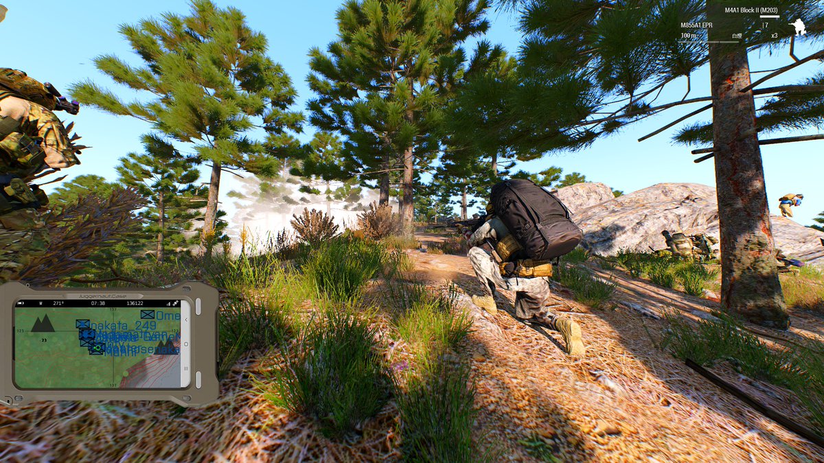 ACS0701's tweet photo. COOP中の様子。
新規さん随時募集してます！！
#ACS #ARMYCOOPSERVER #Arma3 https://t.co/vzQb5k6pdP