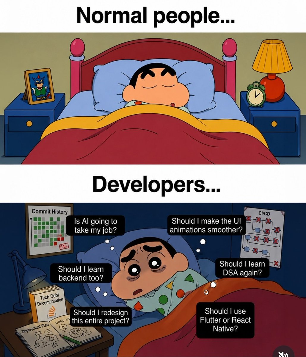 JacquelineDeel's tweet photo. So true, when do you all decide to completely scrap an existing feature and start from scratch? 😅
#techhumour #AI #UI #Development https://t.co/cZpMBQsLbO