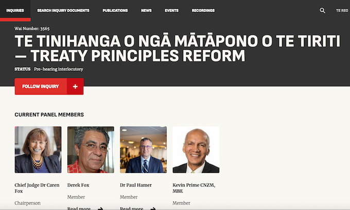 DavidRobie's tweet photo. NZ tribunal finds Treaty reforms breach Te Tiriti principles, prejudice Māori, damage Māori-Crown relationship #asiapacificreport #rnzpacific #Aotearoa #NZpolitics #justice #WaitangiTribunal #Indigenous
https://t.co/72Ul3NPI0W https://t.co/isdmdeYwfs