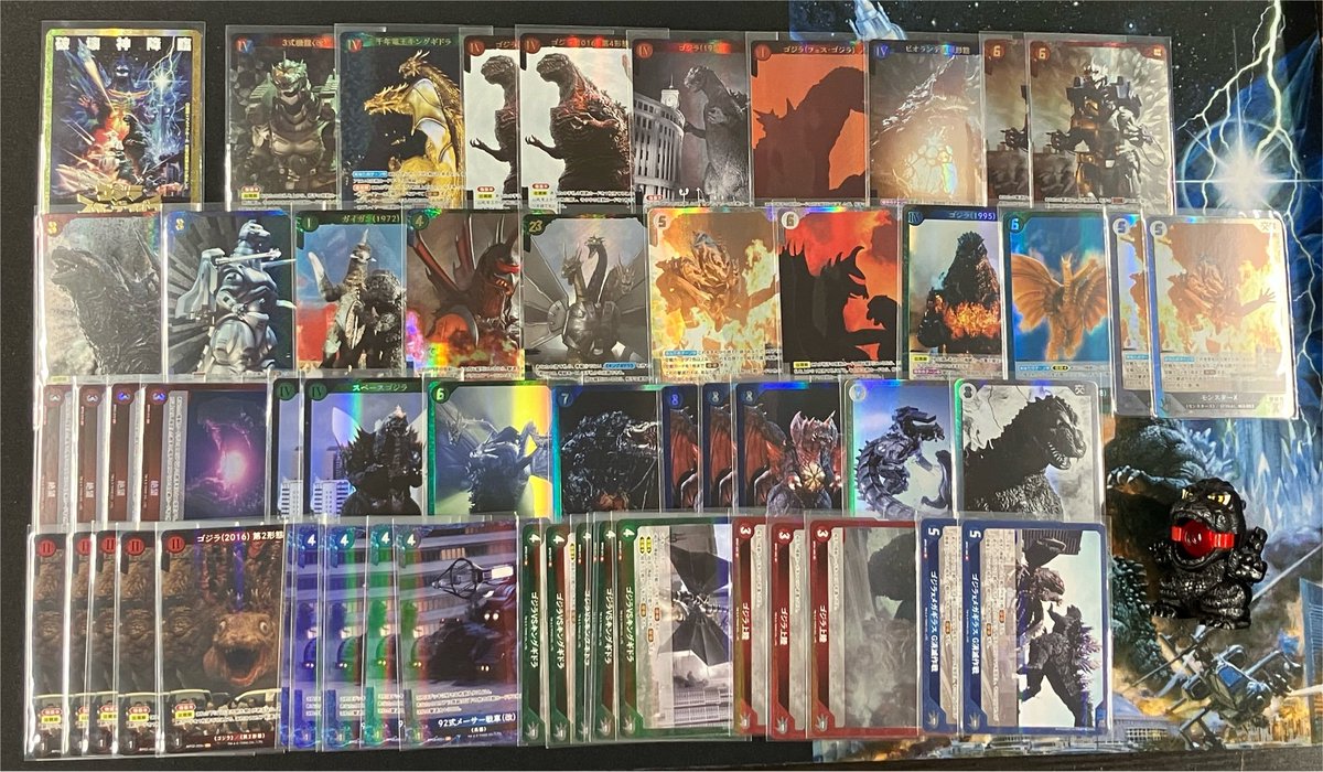 ゴジラカードゲーム 入荷情報】 品切れていたSPやSR、その他デッキ