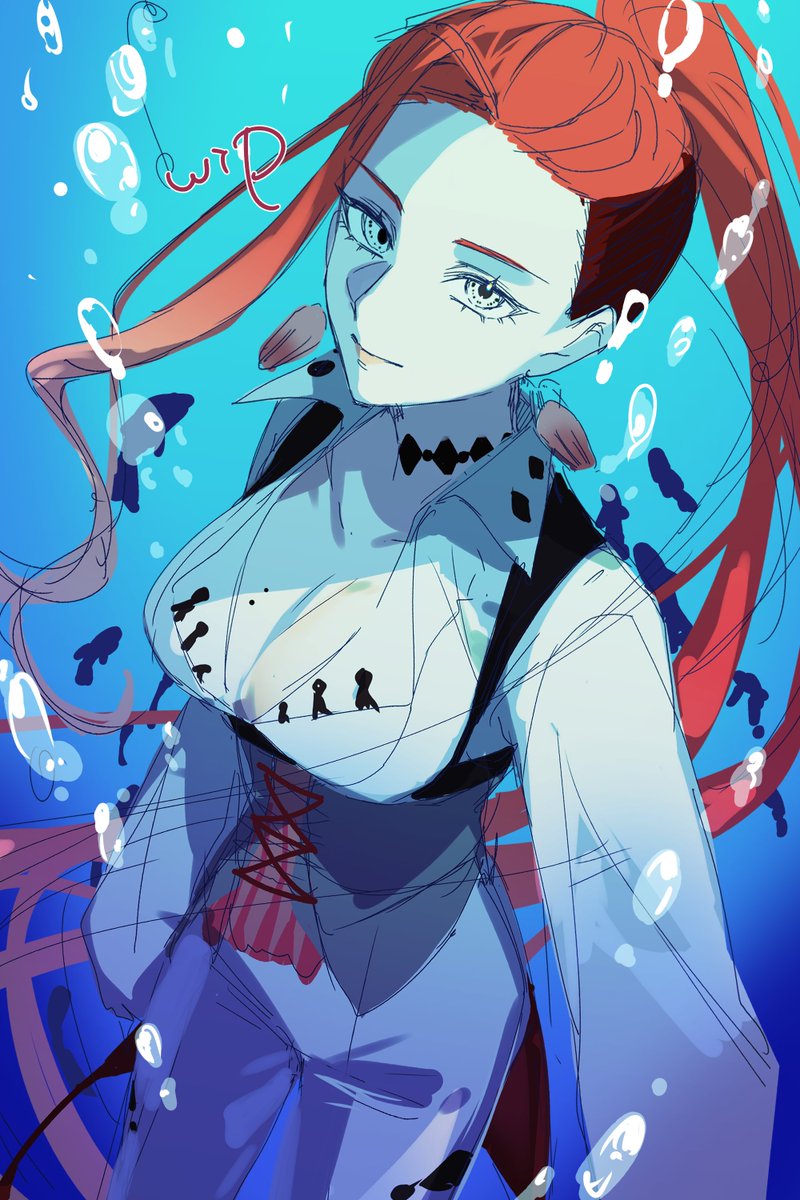 kb_mqro's tweet photo. wip🐟 #oc https://t.co/mtdSkPjhxg