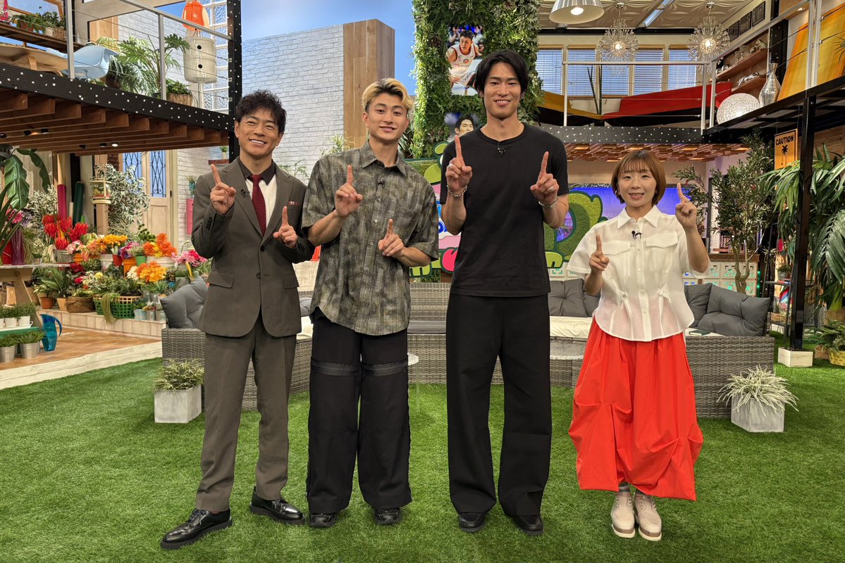 go_seahorses's tweet photo. 【メディア】
中京テレビ「あすりーとHOLIDAY」
#13 須田侑太郎選手出演のお知らせ

🗓️8/1(土)
🕤9:24～9:54
📡中京テレビ

▽詳細
https://t.co/IOuFbd1awF

ぜひご覧ください‼️

#あすりーとHOLIDAY
#須田侑太郎
#シーホース三河 https://t.co/St0yHLE3a5