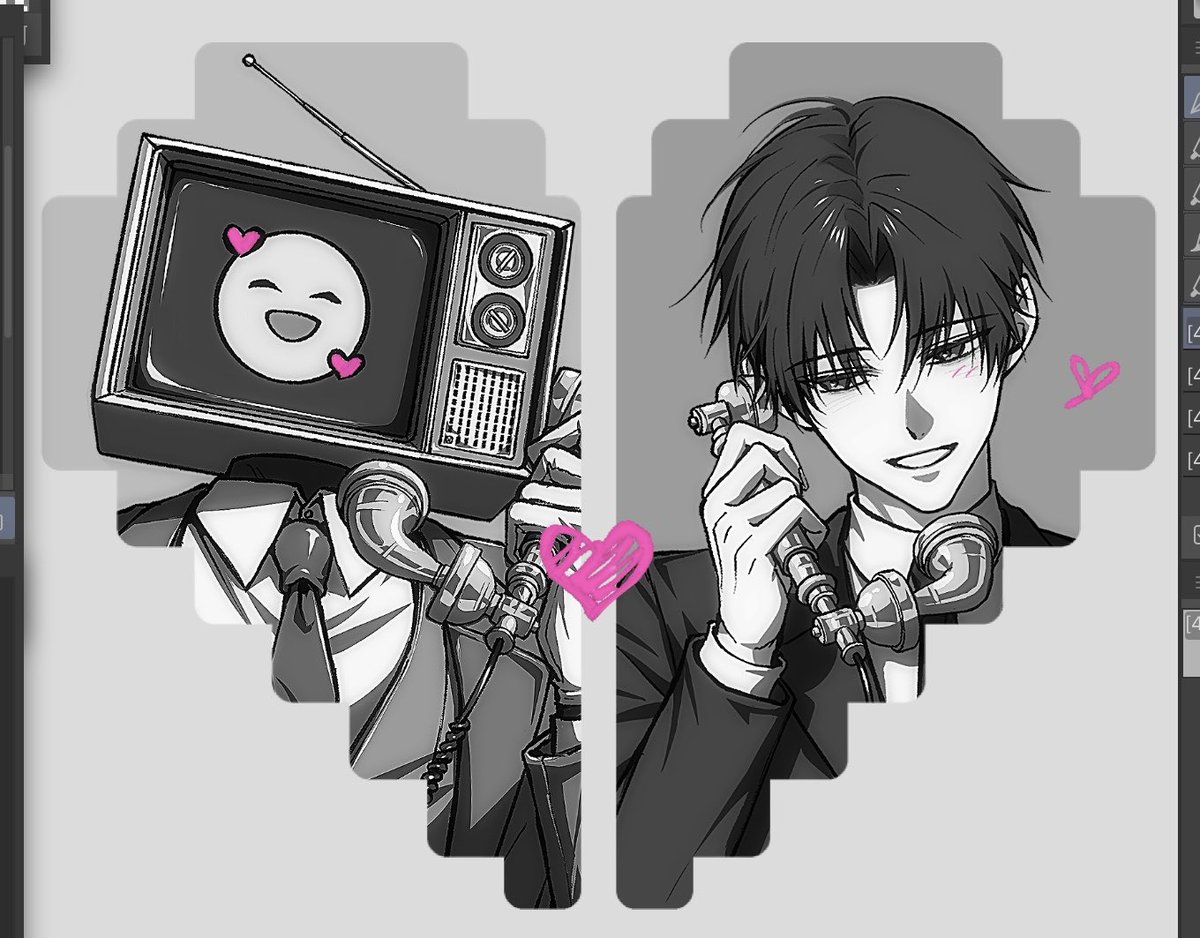 caco1704's tweet photo. 發一下預告 我也有畫布率的愛心貼紙 https://t.co/9MCdVTVxb8