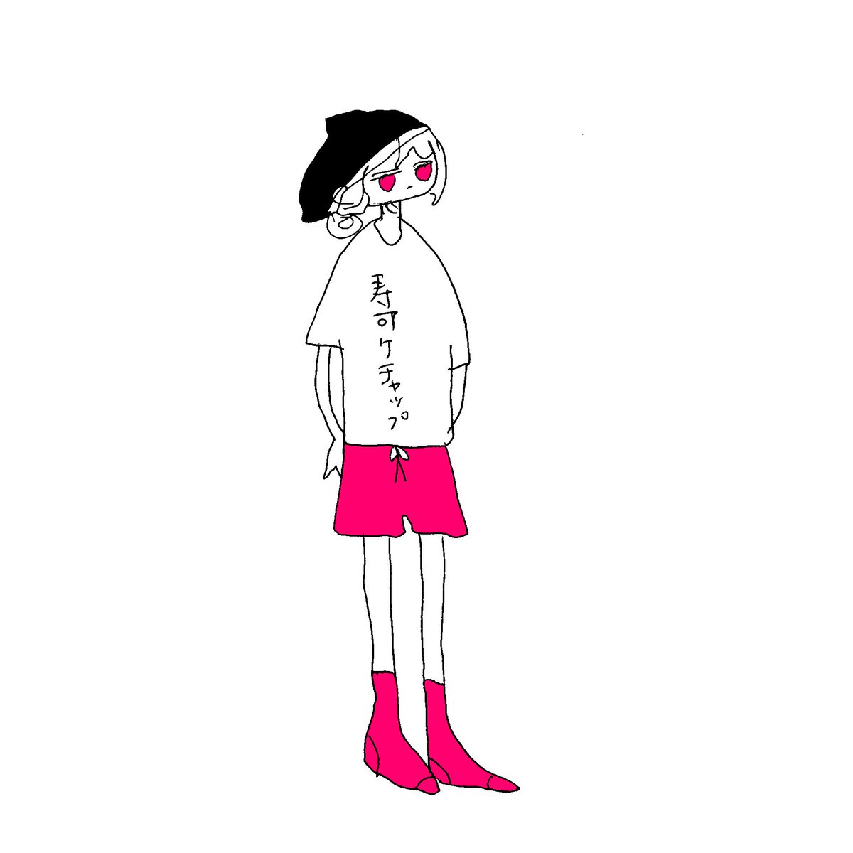 lazuyiu's tweet photo. あらゆる集中が切れたので、いいねした人に先着で私のオリジナルおしゃれTシャツを着せます https://t.co/90di8TaxY4