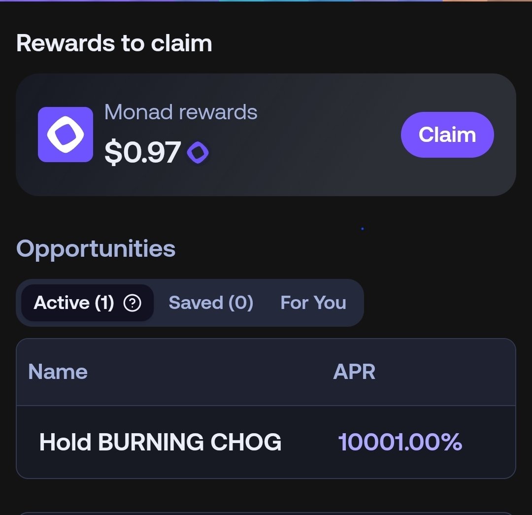 AvaEthan35's tweet photo. Good morning from I and @BURNINGCHOG 
Still here , Checking my wallet every day and earning free MON just for holding 🤑 . So easy fam ..

Hold BCHOG in your wallet. Earn $MON through the live Merkl campaign.
Very simple and easy wins. 🔥

Join the supporters here and Enjoy $BCHOG
 https://t.co/7TARTJMaek
Ca
0xFD97581D397622f6E6662917ea3DeEEfB9F57777