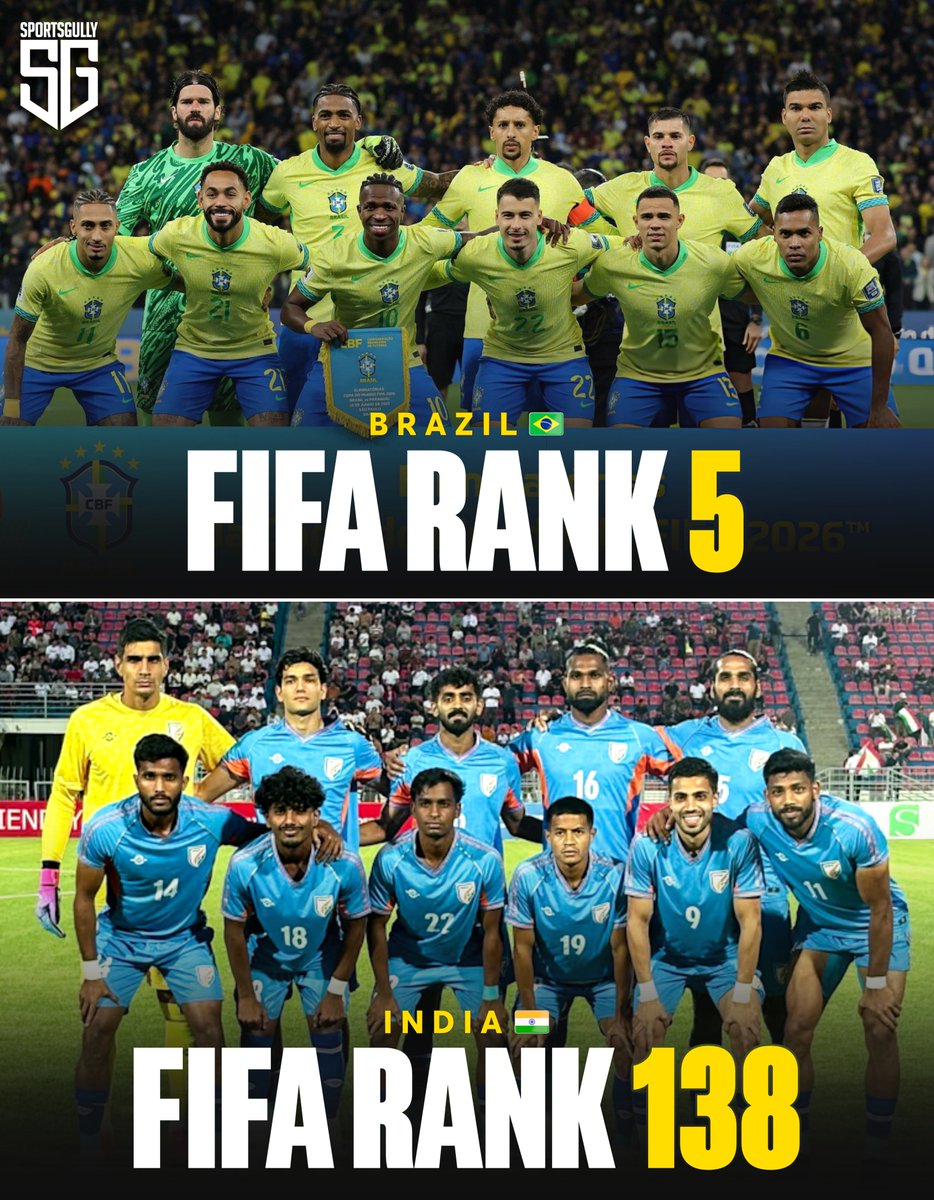 thesportsgully's tweet photo. Kolkata is set to host a historic international friendly between India and Brazil! 🇮🇳🇧🇷 https://t.co/In9jRfdOts