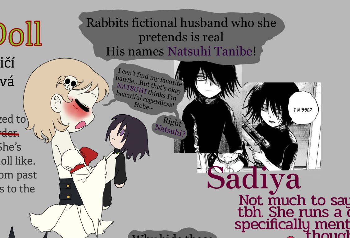 Runrabbitdoll's tweet photo. So um. Found the person responsible for the children manga I love oh so much
It’s @ichimiyayu holy heck

Soooo…tortures you with the concept of this cross fandom oc x cannon that spawned a while ago when I first found said manga https://t.co/Sa5lUnCvvl