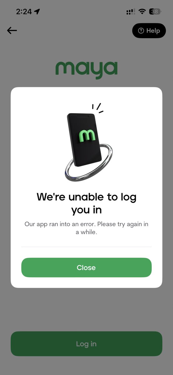 ItsDee1088's tweet photo. @mayaofficialph  kanina naoopen ko pa yung apps tapos yung nag transfer ako ng pera biglang nag error.  Ang galing ng modus nyo https://t.co/bD8weB1vZU