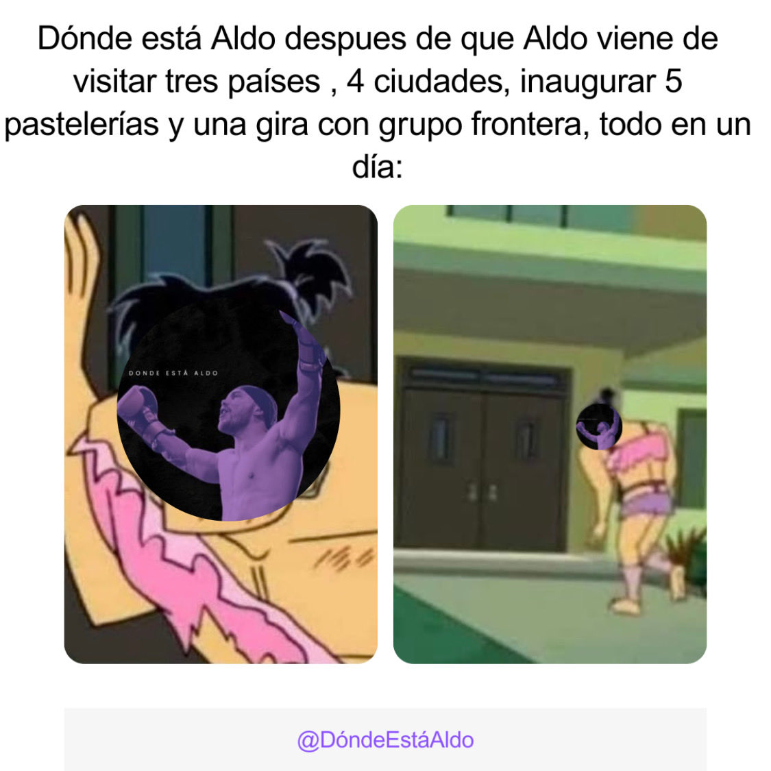 DondeEstaAldo's tweet photo. #DóndeEstáAldo ?

Hermanas, creemos que por hoy es todo, o no? 🙂‍↔️🤣 Con el güero nunca se sabe, pero para nada es queja, amamos que ande de un lado a otro con mucho trabajo. 🫰🏻✨

#AldoTdnworld
#aldotdenigris https://t.co/GYrtYEAb2H
