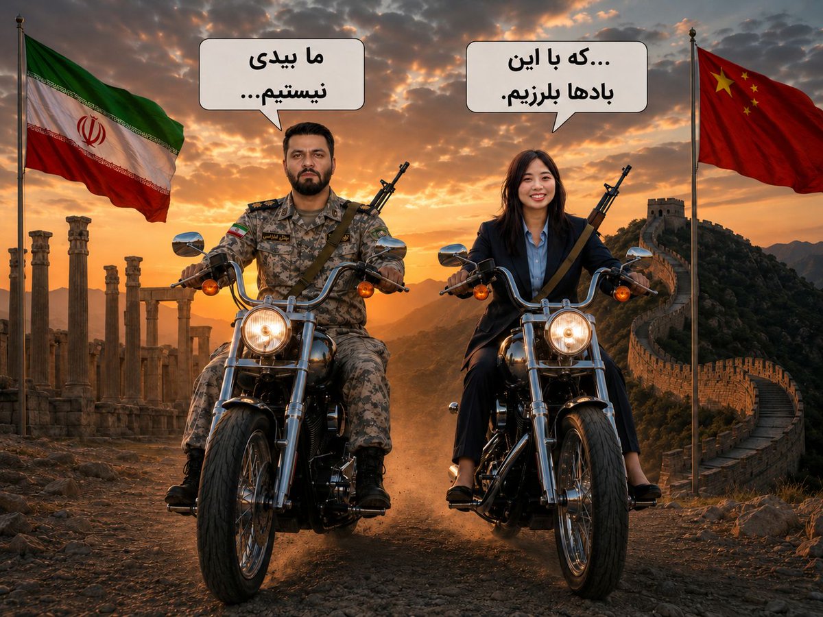 SimiaoLin's tweet photo. جهت یادآوری به یانکی ها...
#StrongChina #StrongIran https://t.co/zb4kwEI1Ck