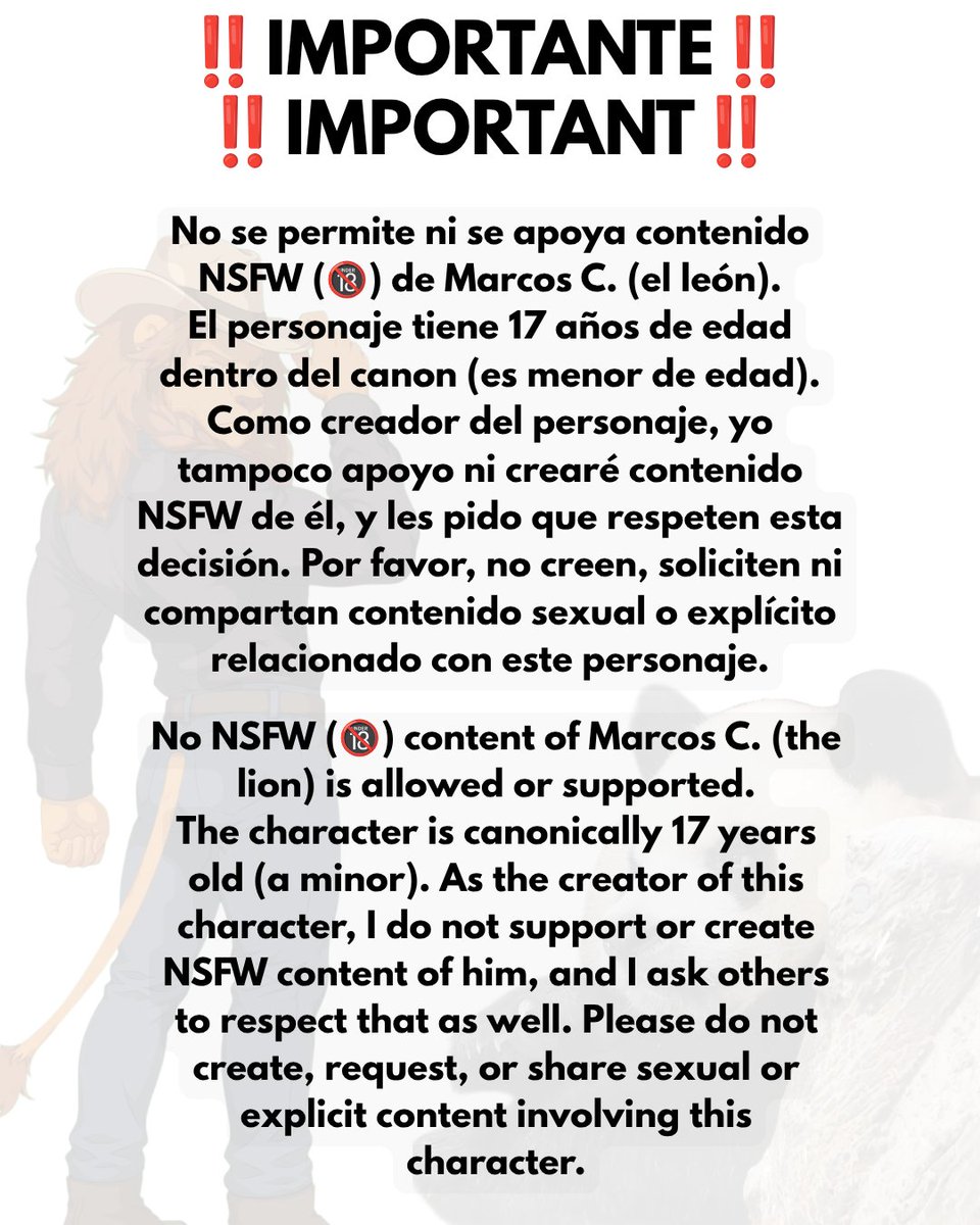 Manch_art's tweet photo. IMPORTANTE / IMPORTANT https://t.co/3NAu6uy7sU