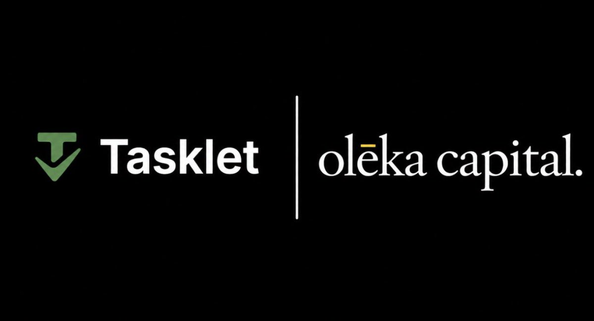 ilkersozdinler's tweet photo. Sometimes the best investments start as products you simply can’t stop using.

We started using @TaskletAI across our daily workflows at Oleka Capital. The more we used it, the more impressed we became with the product, the speed of execution, and the team’s vision for AI agents.

Excited to share that Oleka has joined Tasklet AI’s latest funding round.

Congrats to @startupandrew and the entire Tasklet team. Looking forward to the journey ahead.