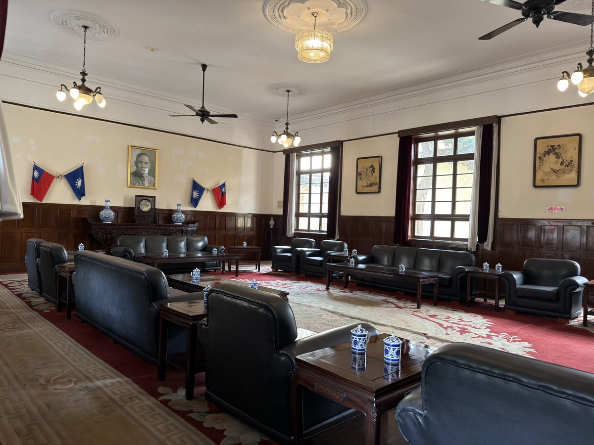 SocDemROC's tweet photo. 南京總統府的會客室

Meeting Room at the Nanking Presidential Palace https://t.co/ZKc3lyX9HV