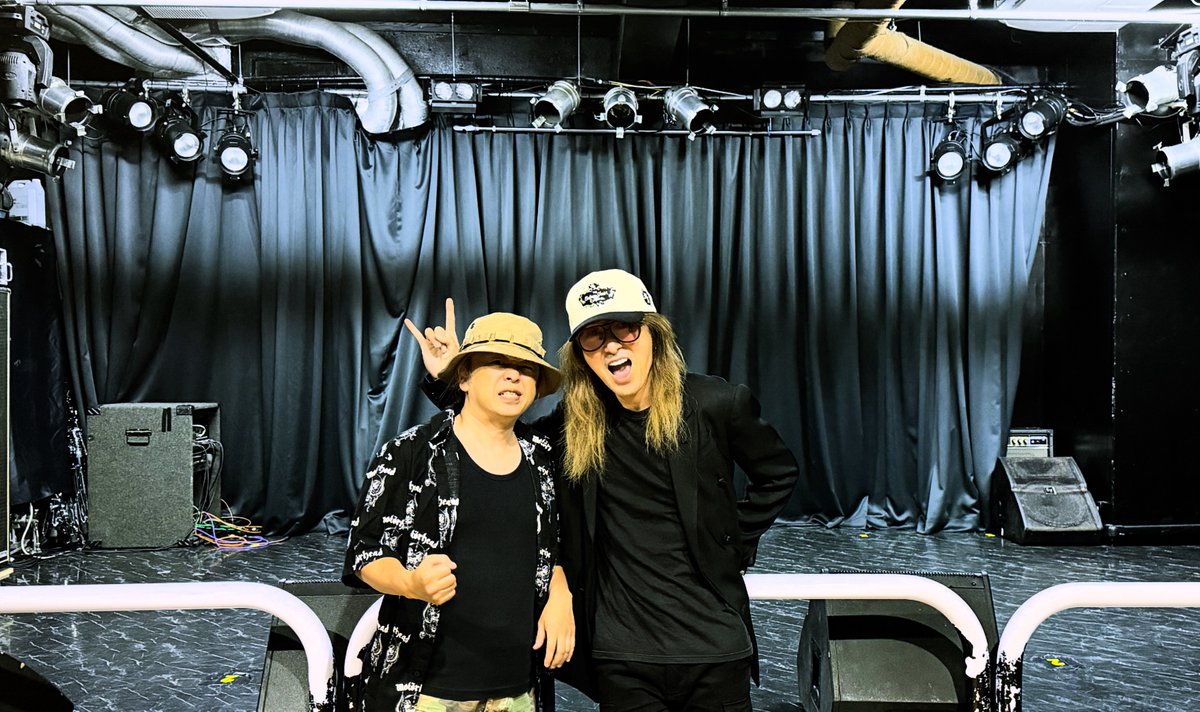 live_BTD's tweet photo. LUNA SEA J様
PANHEAD GROOVE &amp; SHOVELに降臨
7/31 オリックス劇場で大阪公演2日目
今夜も大阪を炎上させます！！

#LUNASEA
#LUNA SEA
#J
#PANHEADGROOVE
#SHOVEL
#HISAYOSHI
#BigtwinDiner https://t.co/g1LjLuNltn