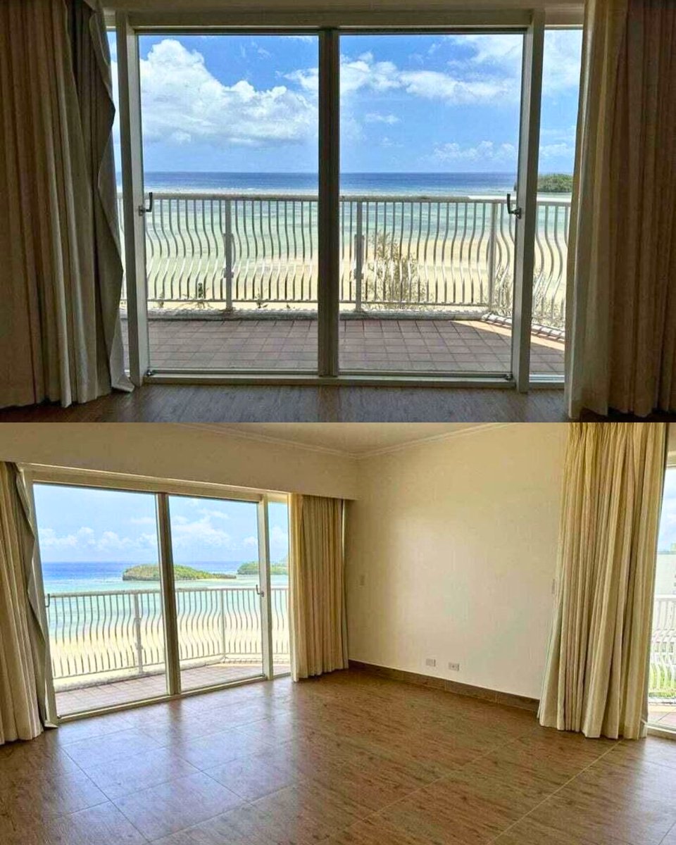 Propertyshop_gu's tweet photo. ✨ 4 Bedrooms
✨ 4 Bathrooms
✨ 2,283 SqFt
✨ 2 Parking Spaces
✨ Direct beach access
✨ Panoramic views of Agana Bay & the Philippine Sea
📍 Unit 1001, Agana Beach Condo, Tamuning, Guam
#BeachfrontProperty #BeachfrontLiving #OceanViewHome #PenthouseLiving #Tamuning https://t.co/GCLqTYhR90