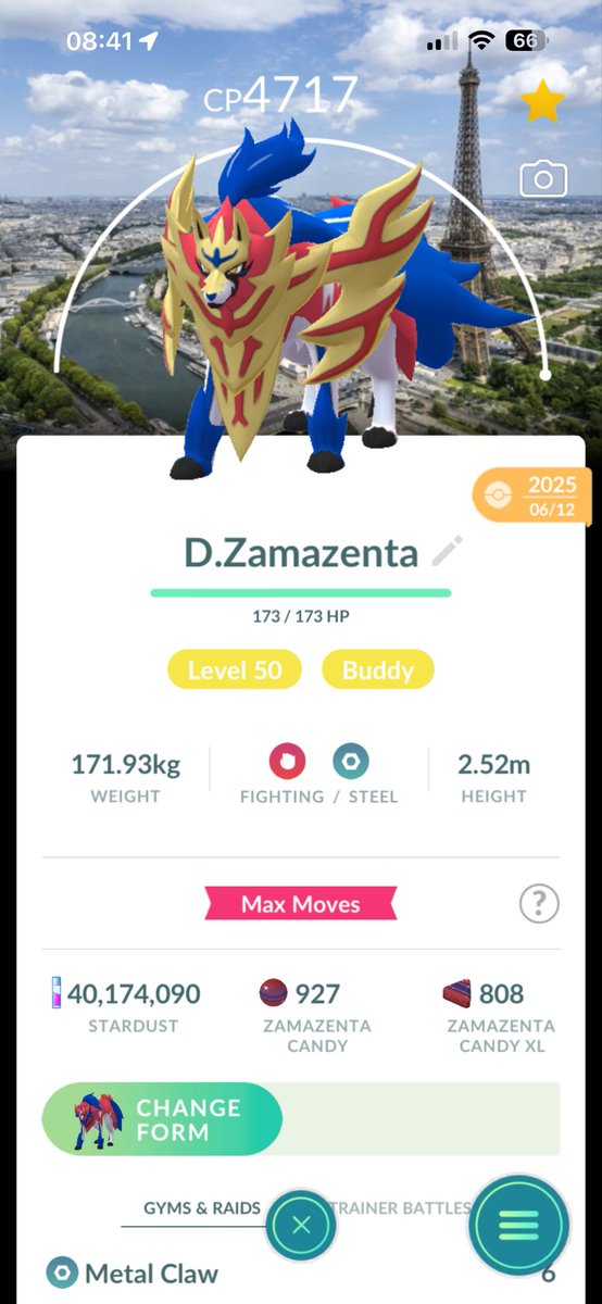 LukeGoatMutter's tweet photo. @Timetravel1013 Monstrous collection really sick! How many legendary raids have you done? For me Zamazenta is the pokemon I have managed to get the most hundo’s off despite only doing like ~400 raids https://t.co/lEiqpanhPW