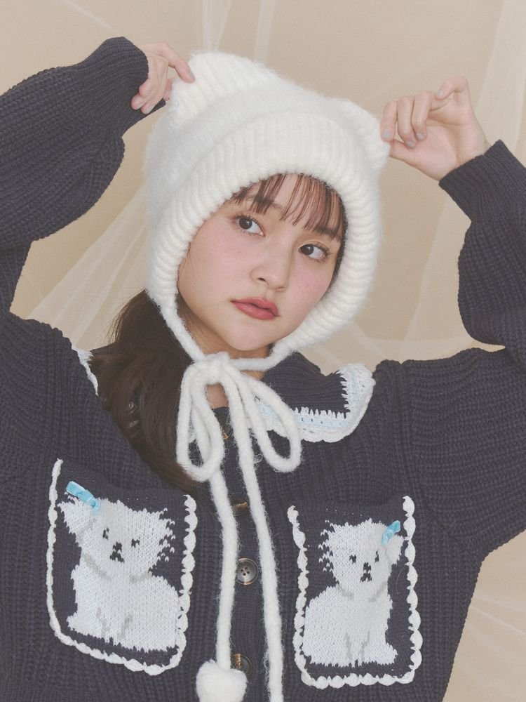merry_jenny0825's tweet photo. ｡☆✼ Bear Ear Knit Cap ✼☆｡

くま耳が可愛いもちもちのニット帽。

⇒ https://t.co/12dqE3yaDU https://t.co/UzGNRWadE2
