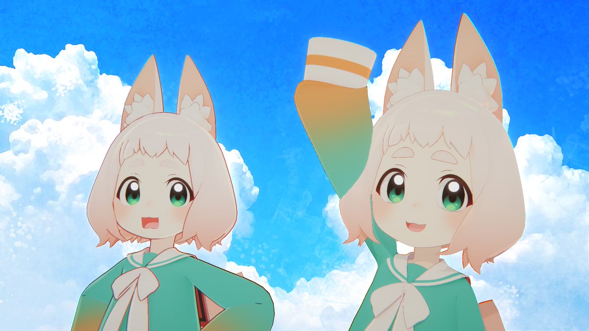 runechaan's tweet photo. POTATOONとかliltoonとか他のURPシェーダーでもポストプロセス後の質感残したまま背景透過できる~!🫶
https://t.co/Q8rPTPpoq3
#STUDIORAMING https://t.co/IgjQfh2htS