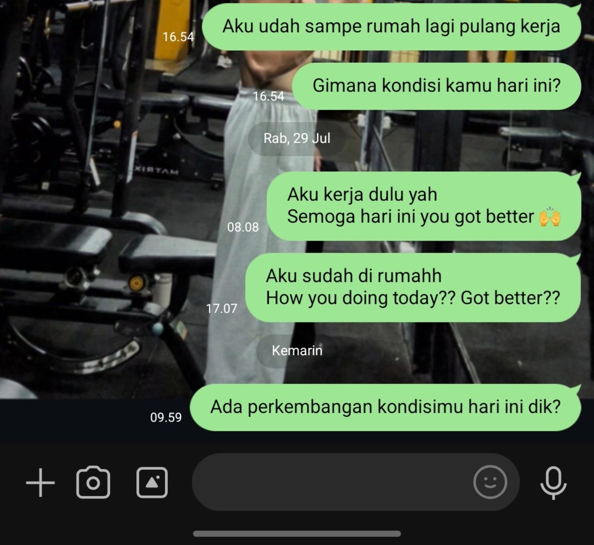 caeruleus_me's tweet photo. Ditunggu aja kali ya kabarnya? Sambil didoakan segera sembuh https://t.co/PBSGaZdUC2