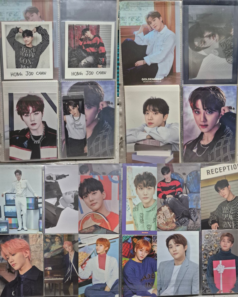 _HongArt's tweet photo. For Sale WTS/LFB/LFS
Golden Child Photocards
Take All for 3,500 only
There are rare pcs here
Mostly Joochan PC 

Rfs: my priorities have shifted. Sadly I cannot keep them anymore 😔

#goldenchild #hongjoochan #joochan #ph #wts #lfb #lfs #야동 https://t.co/QyjeDYmtrV