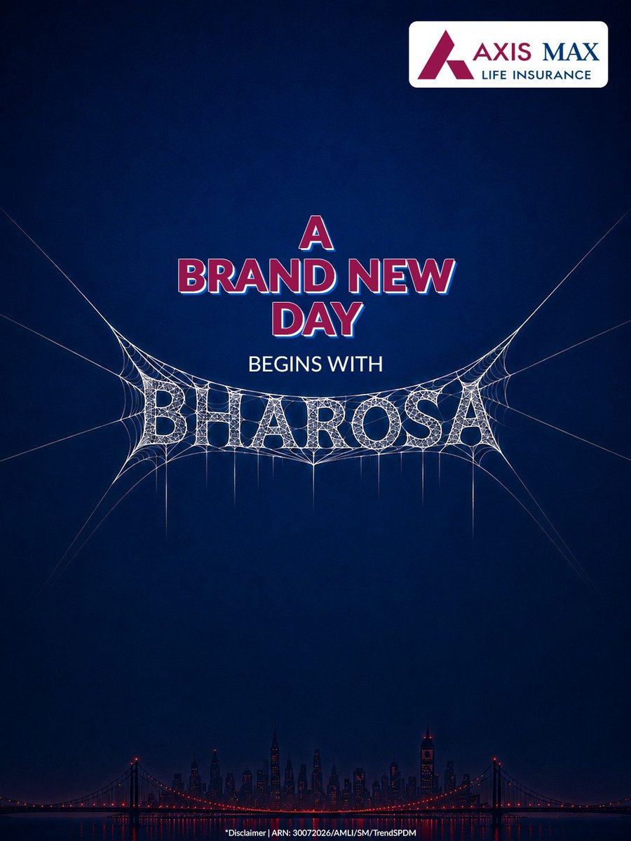 AxisMaxLifeIns's tweet photo. The real superpower is making sure the people around you are protected and secured always.

Be your family's friendly, Bharosemand protector.

Because a #BrandNewDay begins with #Bharosa 

ARN: 30072026/AMLI/SM/TrendSPDM
Disclaimer: https://t.co/B1HIQ0EOs2

#AxisMaxLifeInsurance https://t.co/lQAb8OTHKY