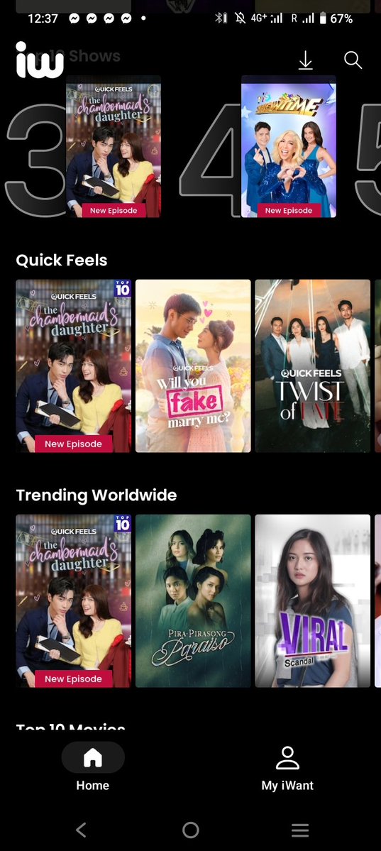 Emarich19's tweet photo. Wala imposible talaga sabi na manifesting magtop 1 ito  #1 in philippines #3worldwide.🥰🥰😍😍👏. Team abroad, philippines we made it nailaban, inilaban natin kasi deserve at worth it ng series nila Pangmalakasan ang Gelex.

GELEX TCD2iWant TopONE
#TheChambermaidsDaughterSeason2 https://t.co/HSsx1DTNkH