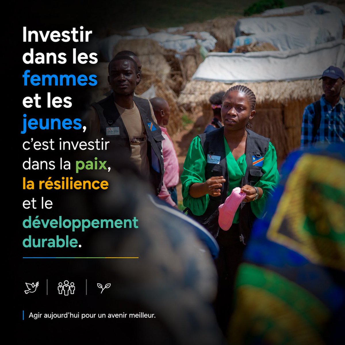 onglact's tweet photo. Investir dans les femmes et les jeunes, c’est investir dans la paix, la résilience et le développement durable.

    #LeadershipFéminin #Jeunesse https://t.co/Kao1yuFbpJ