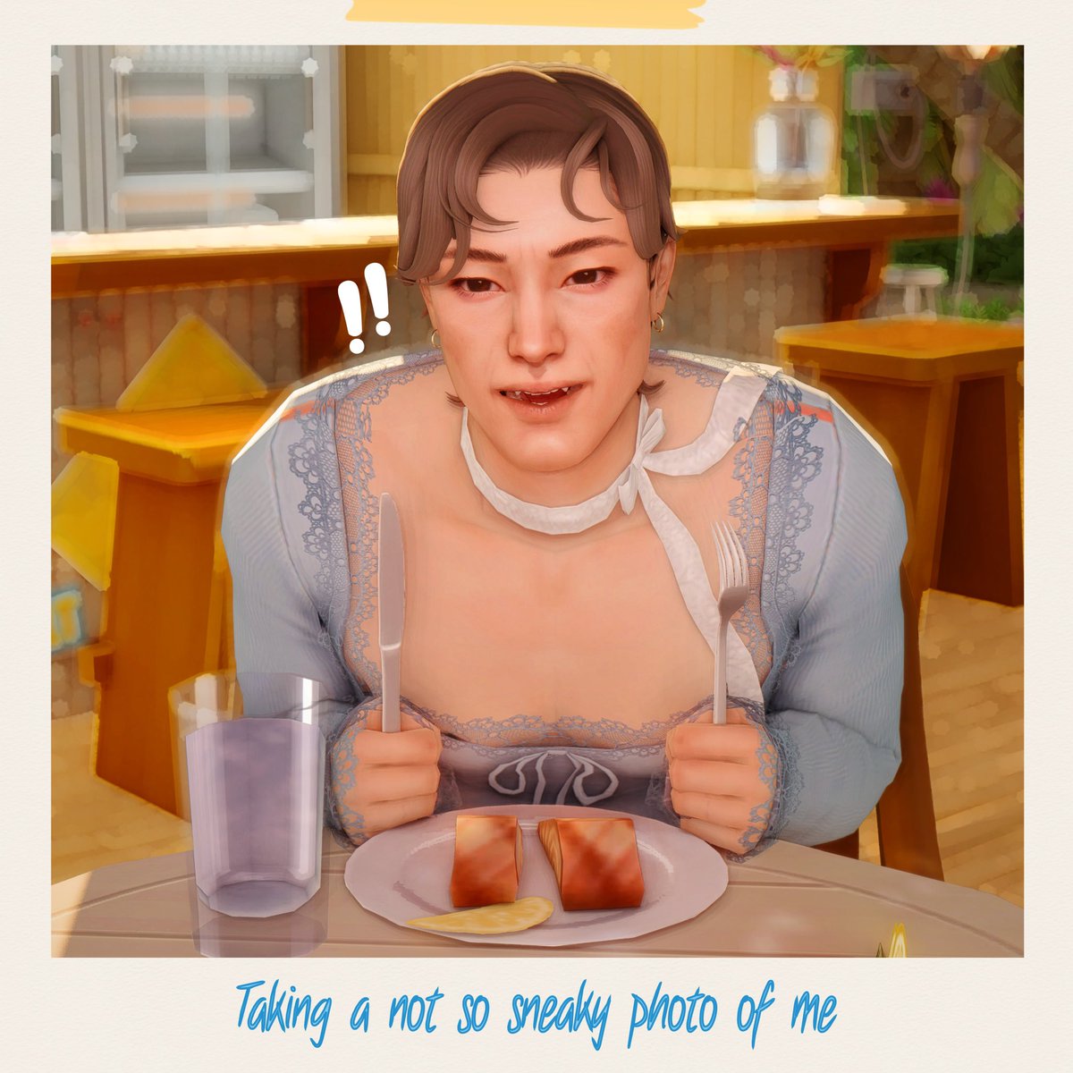 catoraptor's tweet photo. Lovers dinner date 🤍 #ts4 https://t.co/31P2qXdjLs