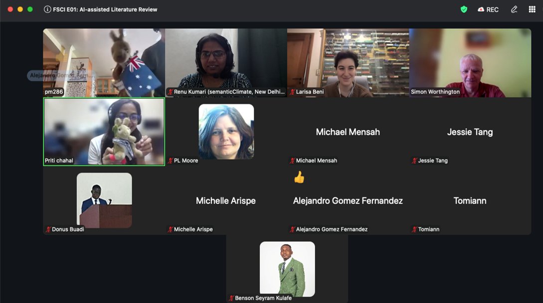 semanticClimate's tweet photo. Day 3 of #FSCI2026 concluded with Ms. Priti Chahal's session, "LLM and RAG for Processing and Querying Scientific Documents."
Thank you to the FSCI organizers, participants, the @semanticClimate team and @NIPGRsocial
#SemanticClimate #LLM #RAG #OpenScience #FSCI2026 https://t.co/RK1RgBfU8r