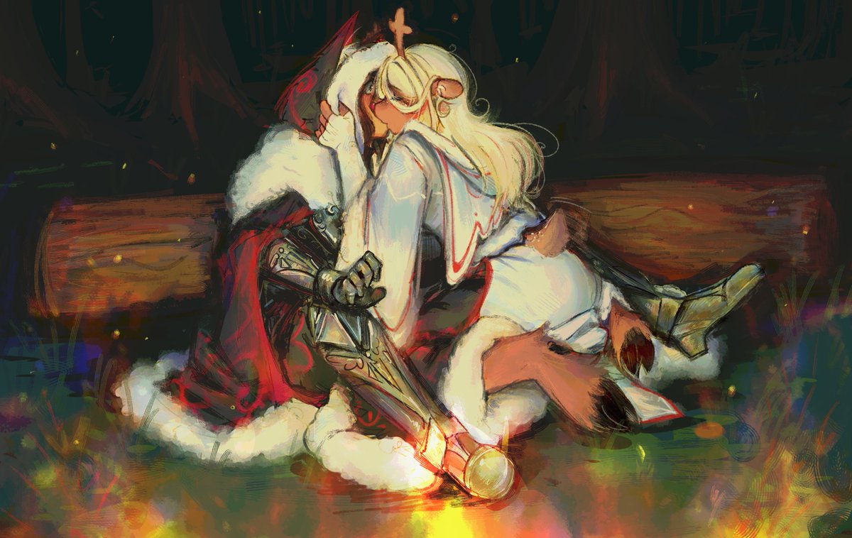 icxcoii's tweet photo. likely my last artfight attack for my lovely @HolidayThey1225 ^^ dnd au kriselle my yummies
#kriselle #deltarune https://t.co/ACGAUmJs0V