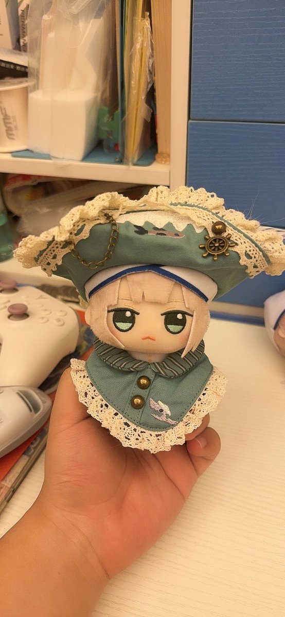 Mars_Han1026's tweet photo. 钱包空空，但一直在给小船换衣服
！？萌萌？！
#fgo #ネモ https://t.co/8oXgdffWOU