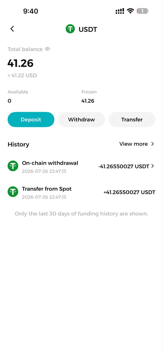 sameer_hadi's tweet photo. @KHerlamban19631 @BitMartExchange @sheldonbitmart All stuck in funding not in spot section with transaction ID

Even usdt under created not processed to my other wallet https://t.co/USEwtgiRup
