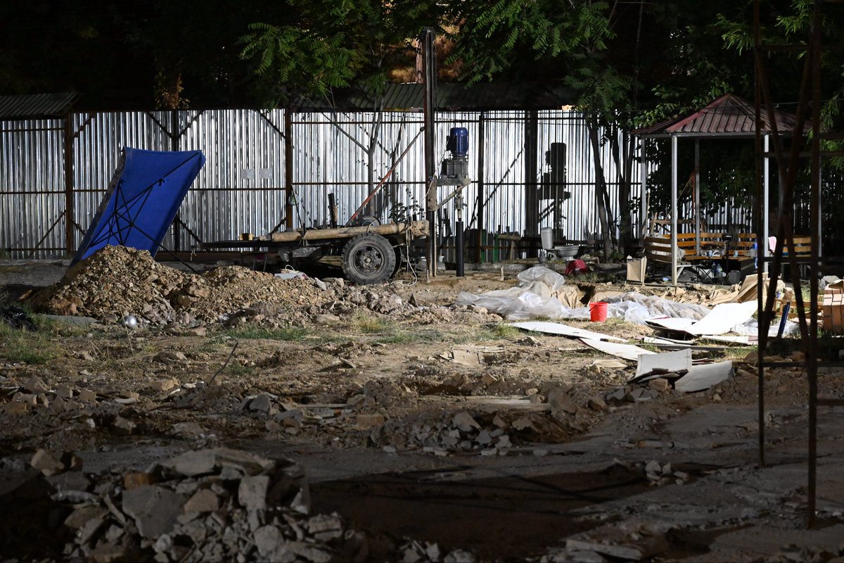 SMirziyoyeva's tweet photo. Urban spaces designated for residents must serve the people—not be replaced by office buildings or residential developments.

In Tashkent’s Lolazor mahalla, trees planted by residents were destroyed to make way for a business center on the site of a children’s playground. Such practices are unacceptable.

The Prosecutor General’s Office will conduct a citywide review of these cases to verify the legality of construction permits, ensure compliance with urban planning regulations, protect residents’ rights, and hold violators accountable.

#Tashkent