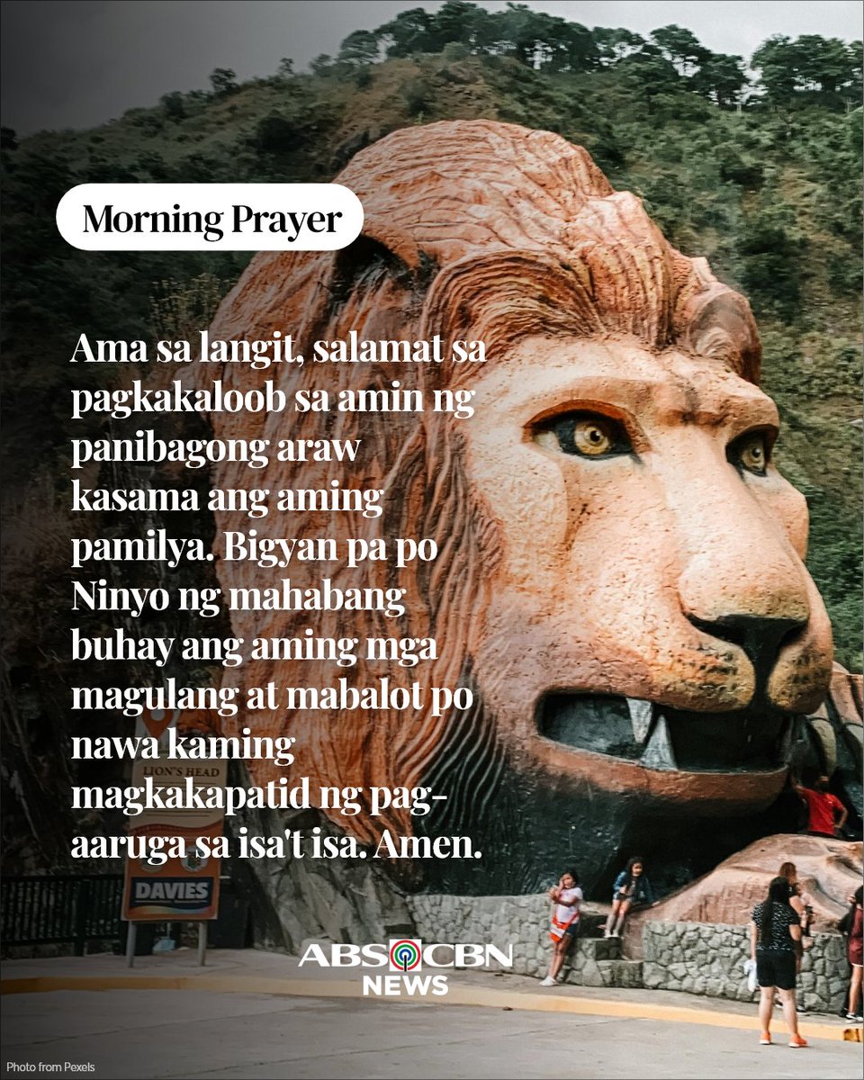 ABSCBNNews's tweet photo. Bigyan Mo po ng mahabang buhay ang aming magulang. 🙏 https://t.co/HiUGmDDcmK