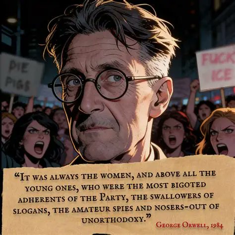 EmpathyExtremes's tweet photo. @MAGAVoice Orwell told us about this: https://t.co/smgp0jS3TV