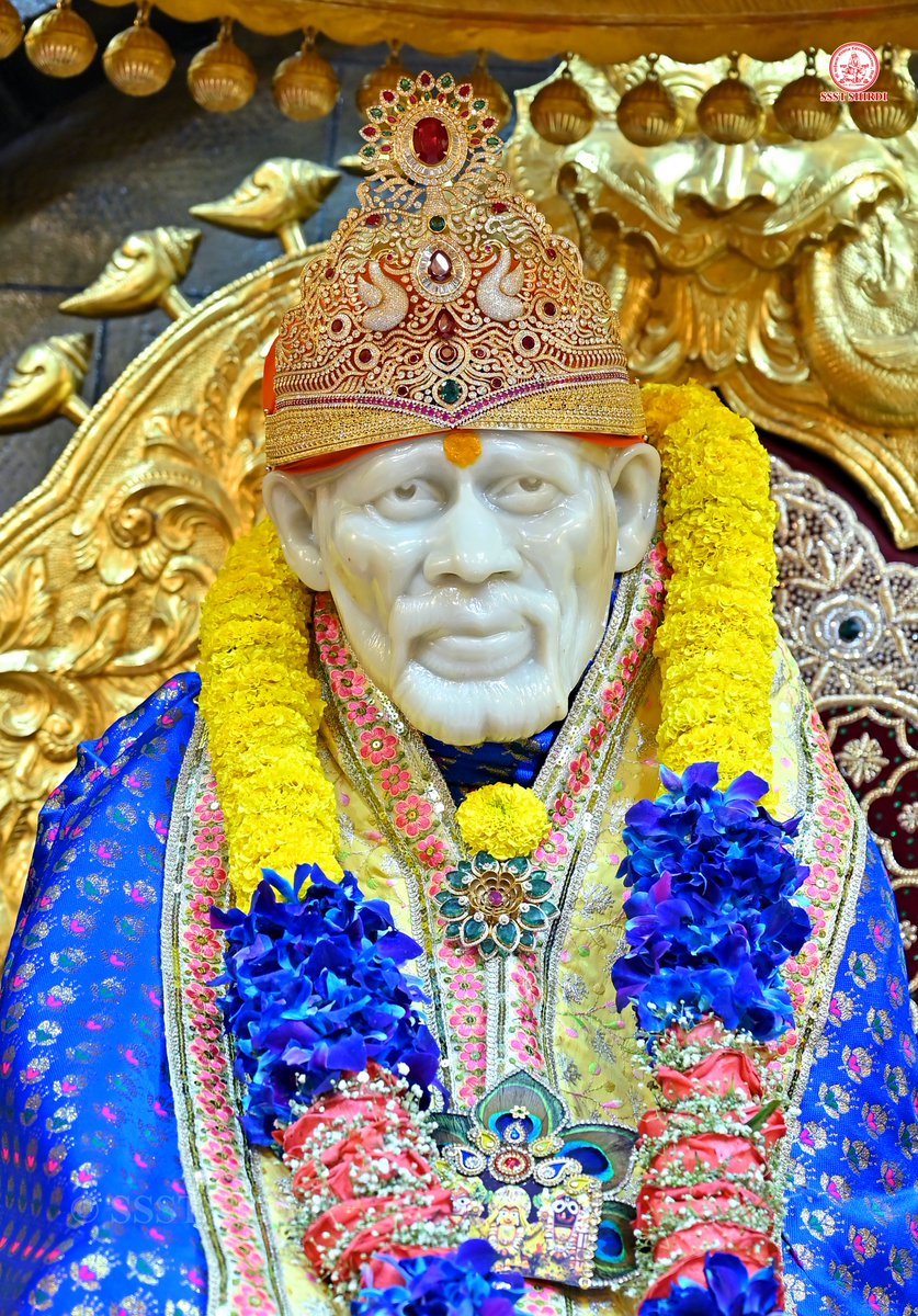 SSSTShirdi's tweet photo. *!! ॐ साई राम !!*
*श्री साईबाबा संस्थान विश्वस्त व्यवस्था,शिर्डी*
*!! ॐ Sai Ram !!*
*Shri Saibaba Sansthan Trust, Shirdi*
≈≈≈≈≈≈≈≈≈≈≈≈≈≈≈≈≈ 
*आरती :-माध्यान्ह आरती*
*शुक्रवार ३१ जुलै २०२६*  
*Aarti :-Madhyan Aarti*
*Friday 31 July 2026* https://t.co/QlD9BRg33S