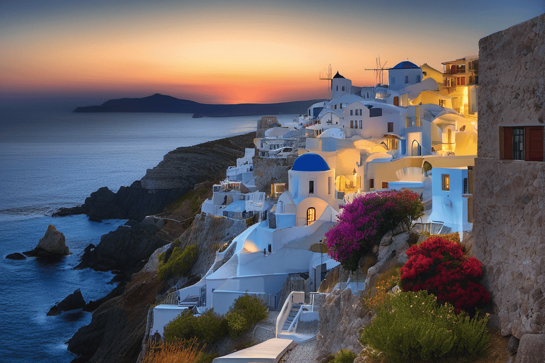 cook_pamel7277's tweet photo. Just had the best sunset hike in Santorini—golden rays painting the white villas and blue domes, cool breeze carrying the salty Aegean air. No plans, just good views and a coffee at a tiny cliffside café. Pure magic https://t.co/Z9FttEiqlU