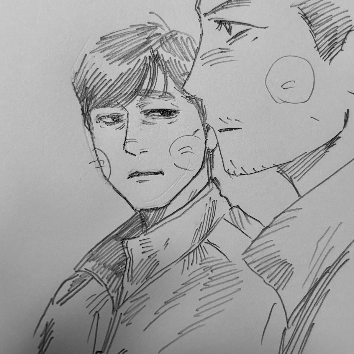 noa_d09's tweet photo. 落書き https://t.co/6rhe4Ttgtj