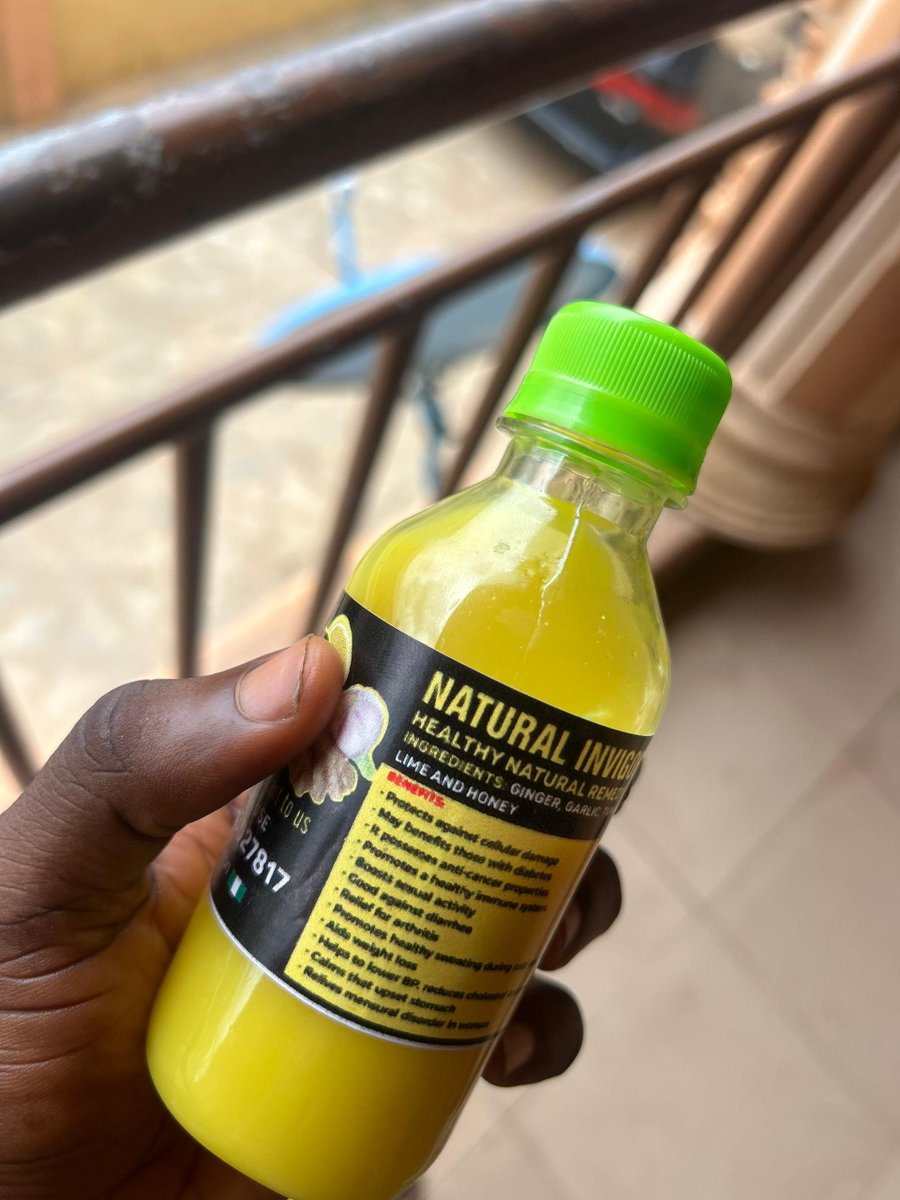 O_Funshyy's tweet photo. Your body deserves a reset!🌿
Feeling bloated? Tired? Need a natural cleanse?
Try my GINGER CLEANSER freshly made with quality ingredients to help support healthy digestion and overall wellness.
✅ Natural ingredients
✅ Freshly prepared
✅ Refreshing taste
Send a DM to get yours https://t.co/SkhfCUoe4Q