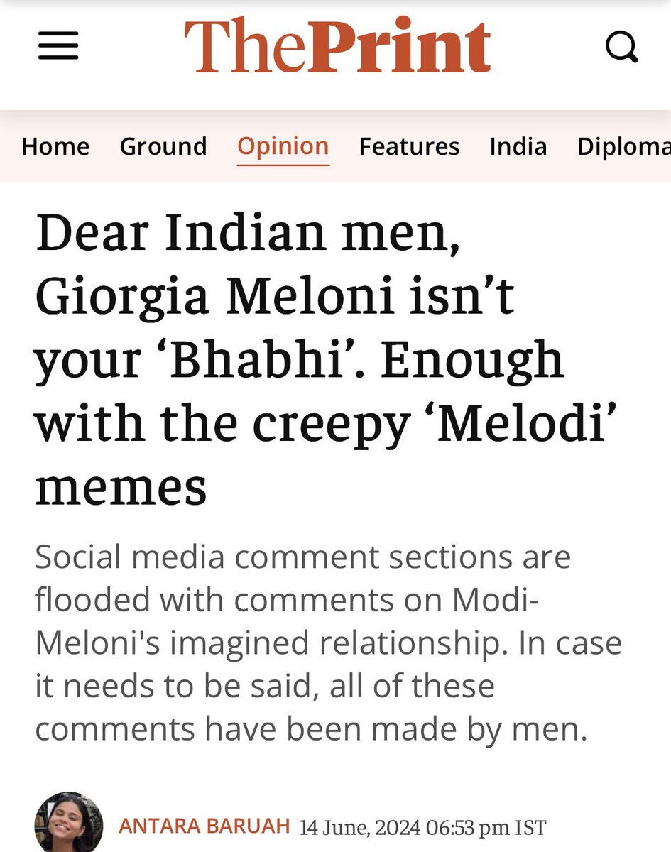 gypsy_nilima's tweet photo. @SauravDassss A brat can kill someone with his Porsche and gets away by writing an  300  word essay  

SM posts can get away by calling Meloni
Bhabhi

Anurag Thakur “goli maro” speech gets a clean chit from SC

Sonia Gandhi called Modi “Maut ka Saudagar”

Where’s the FIR https://t.co/9QYJJuGB88