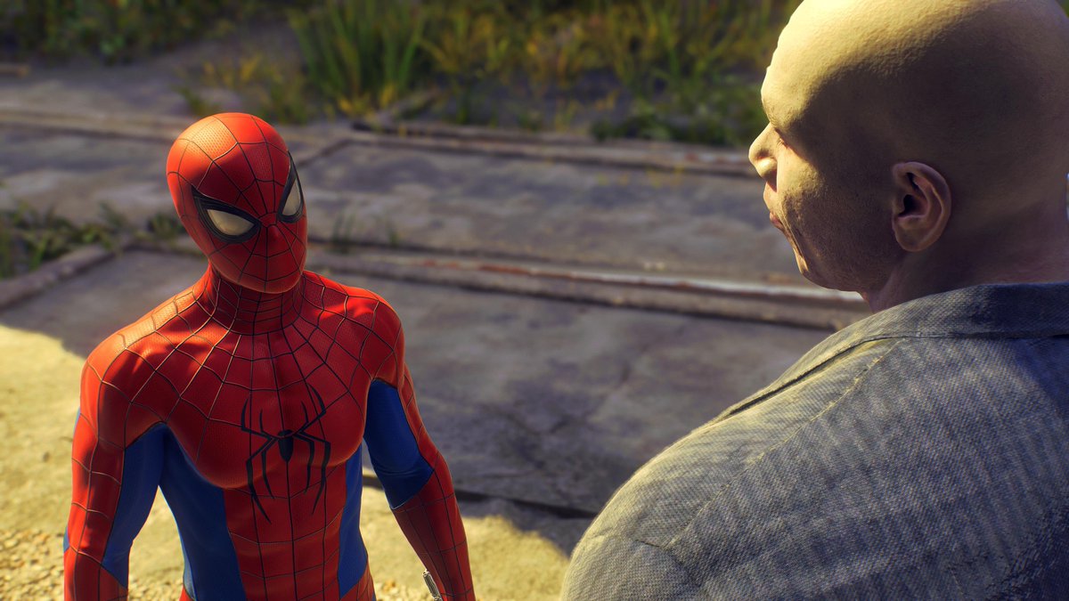 MK07119's tweet photo. @insomniacgames @SpiderManMovie https://t.co/nwhqwBSS2L