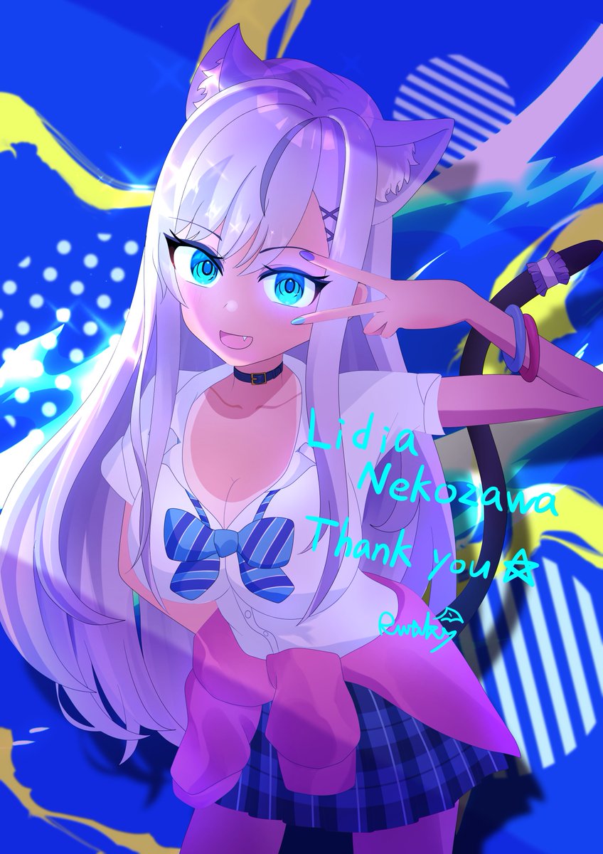 rutzchy's tweet photo. @LidiaVtuber 
リクエストありがとうございました!
#skeb https://t.co/lAK2YzBVXy