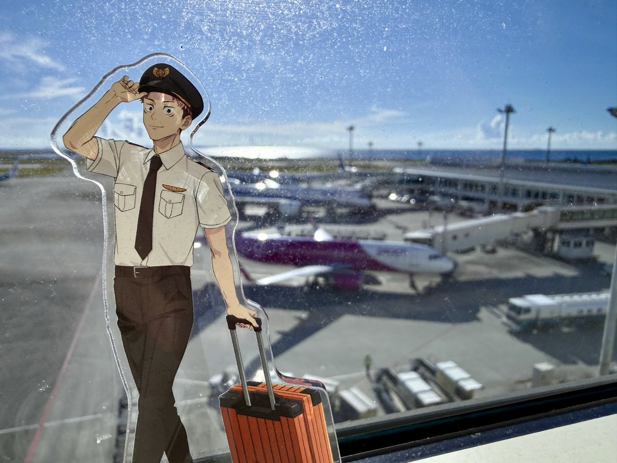 asakatustyle's tweet photo. 初のANAダイヤ修行✈️

今回で3回目のルートは、
羽田→伊丹→那覇→羽田。

現在28,516PP。
羽田空港では『呪術廻戦』コラボをやっていたので、虎杖くんと一緒に修行してきます😊

#ANAダイヤ修行 #SFC修行 #呪術廻戦 https://t.co/fMFBo5o924