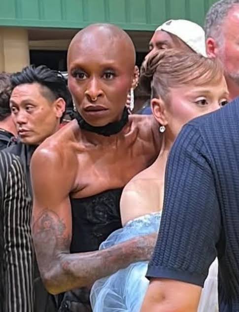 nolly1003's tweet photo. @SomaliSasuke It all started to happen when she co-starred with this alien looking dyke in that movie. I think that dyke probably graped her. https://t.co/rkJyVBmFfC