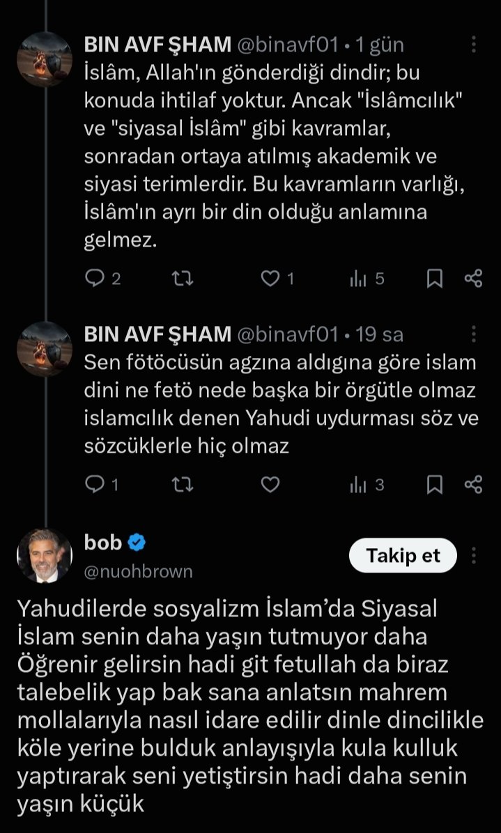 binavf01's tweet photo. @nuohbrown 
Ne oldu Fetö cüsün sen deyınce engelledın ve gerçekten de fetöcüsün islam sizin gibi ler olsa dahi yükselecek https://t.co/Q17111XAvI
