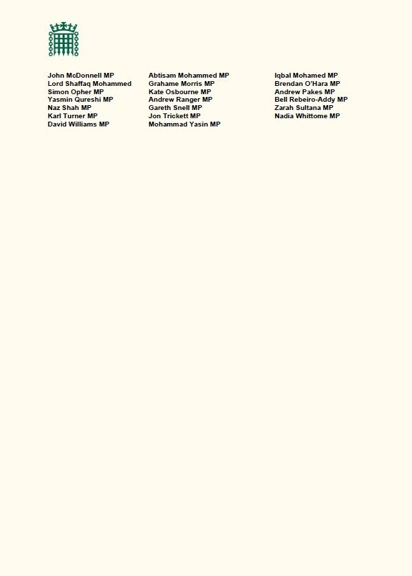 sidhant's tweet photo. 50 UK MPs write to UK foreign secretary over violence, deteriorating situation in Pakistan occupied Kashmir https://t.co/zR9DbPH7Z4