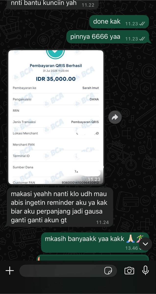 beelaian's tweet photo. testi perpanjang netflix tiap bulan from my cust tenkkiyooww da repeat order 🥹🫰🏻 https://t.co/Fjv8HF5dNS