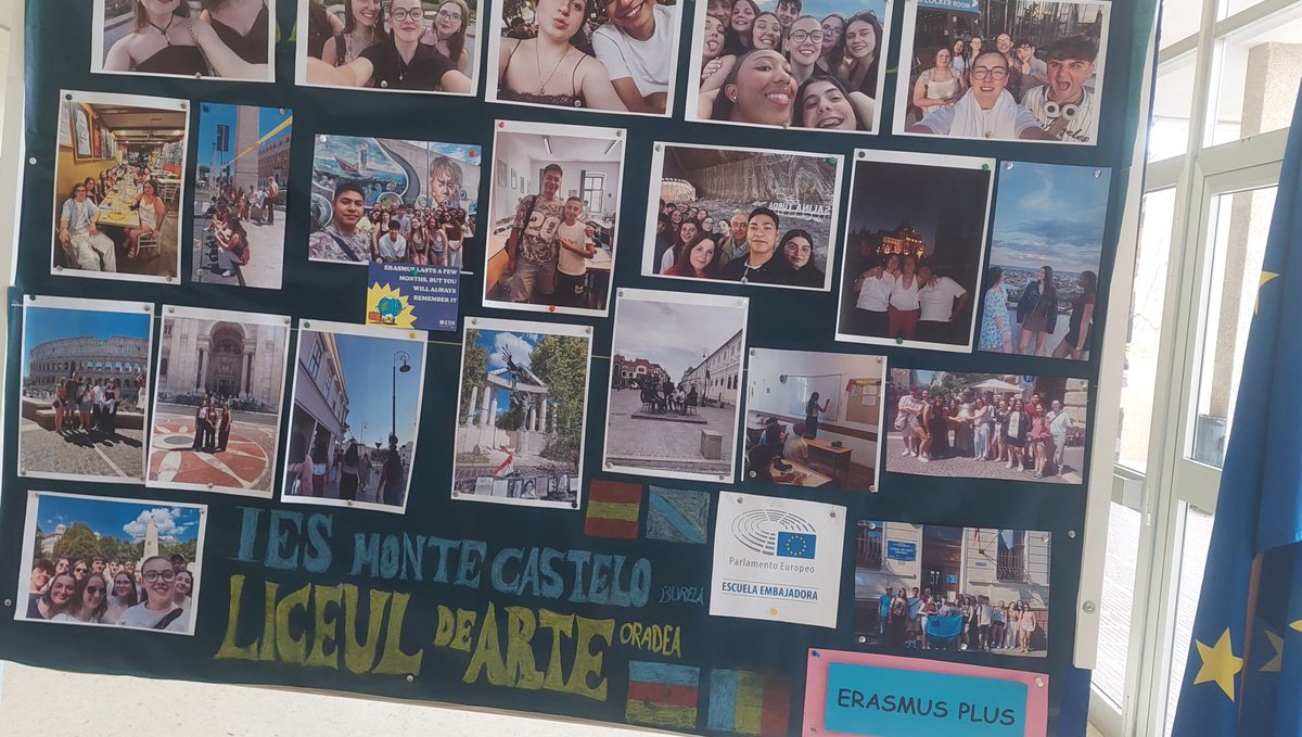 lunalmarza's tweet photo. Aquí quedan las movilidades @IESMonteCastelo @EUErasmusPlus #SCH #ADU 2025 #RepúblicaCheca #Rumanía #Italia @Lunalamarza @ComisionEuropea @sepiegob #VeranoErasmusPlus https://t.co/bCQHmaEtRV